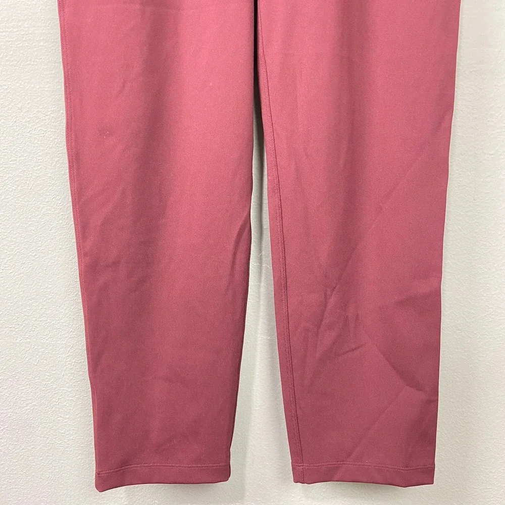 Lululemon Keep Moving Pants Size‎ 4 High Rise Burgundy Cassis Athleisure Casual